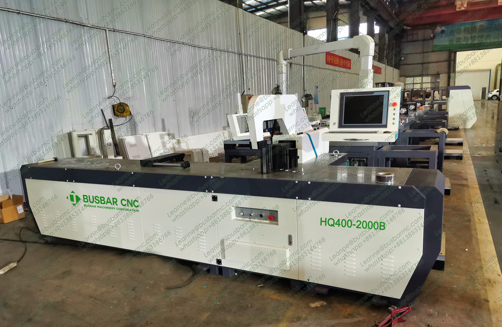 HQ400-2000B Servo CNC Copper Busbar Bending Machine