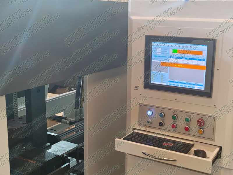 HQ600-S-8P CNC Copper busbar punching machine