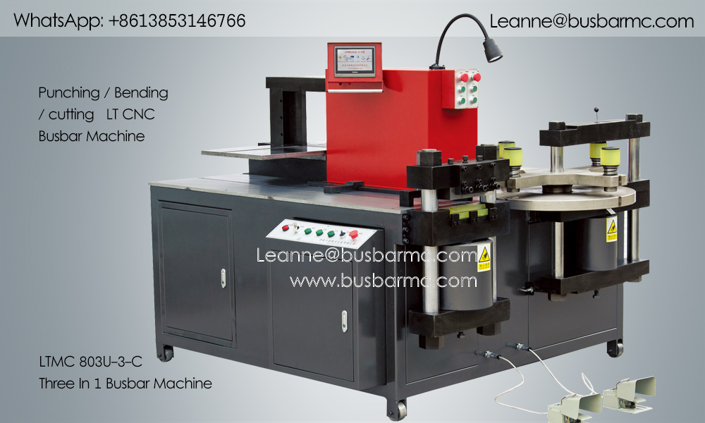 803U-3-C CNC Busbar Machinery Hydraulic Copper Busbar Punching Cutting Bending For Transformer