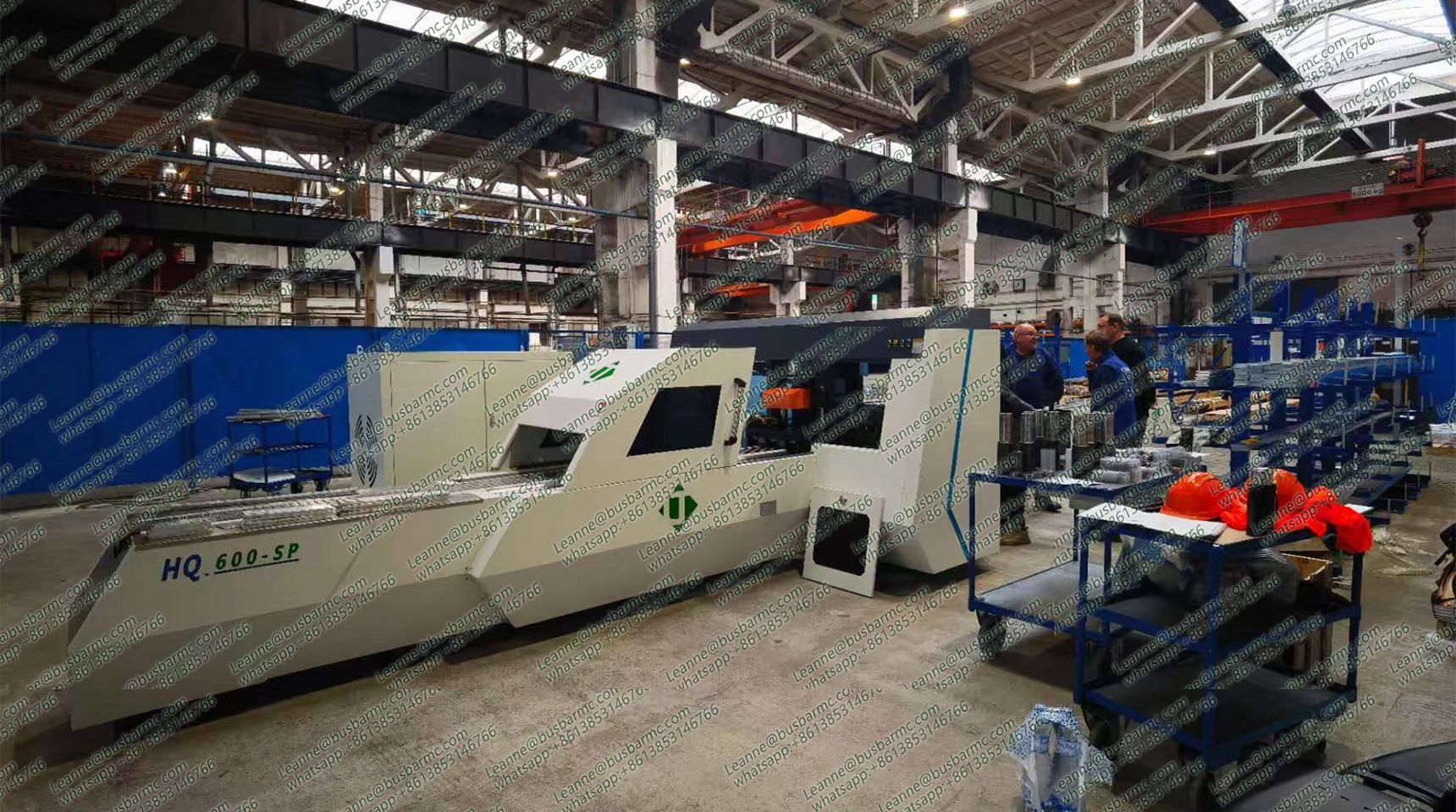 CNC Busbar Punching & Shearing Machine Installation in Europe