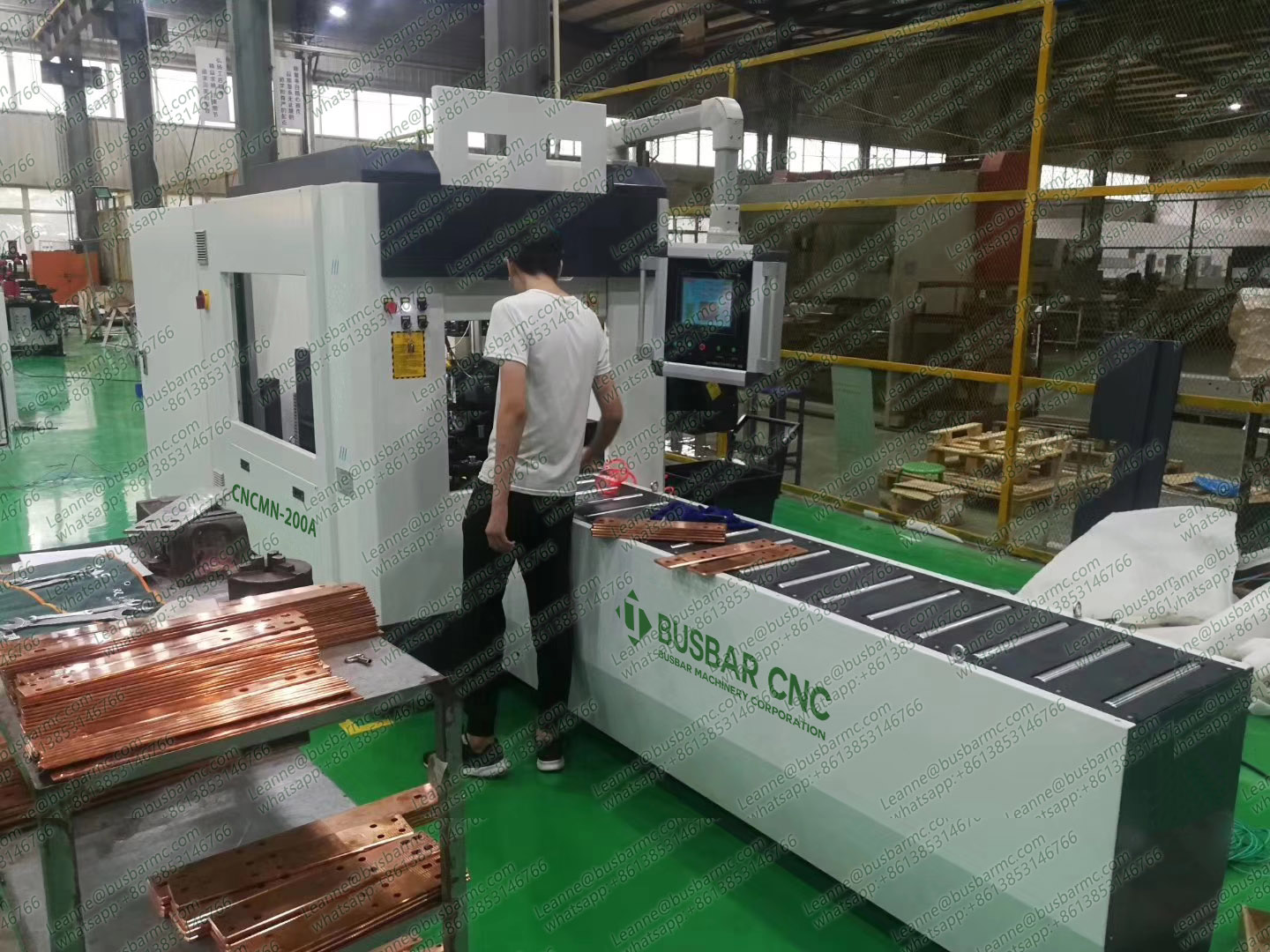 CNC Busbar Chamfering Machine CNCDMN-200A