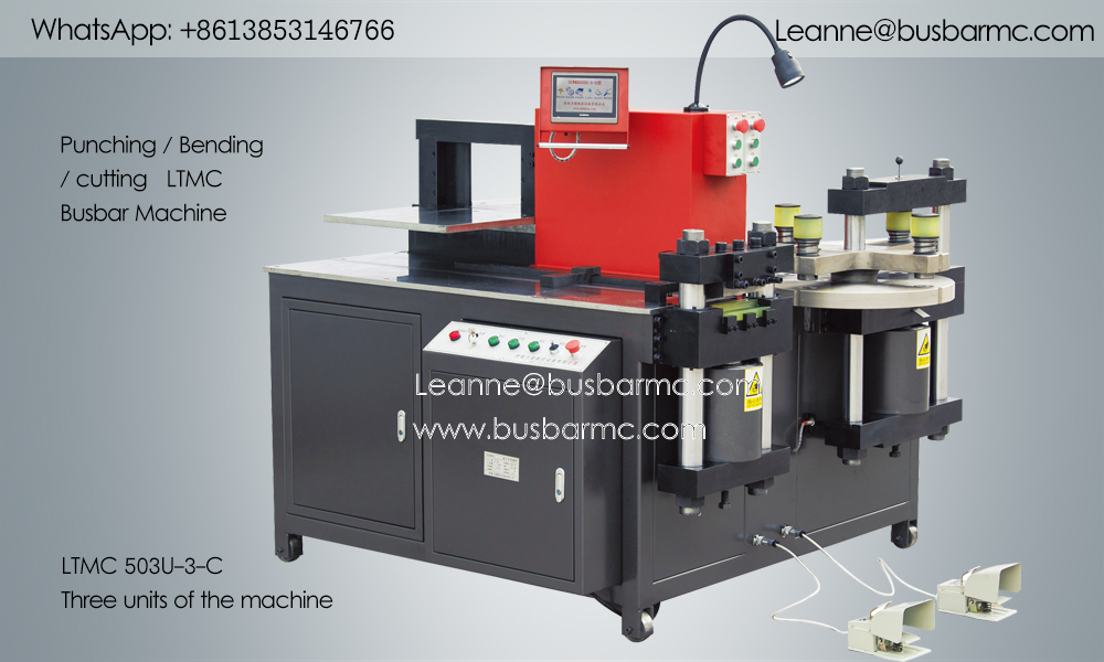 Fully-automatic Busbar Punching Bending Cutting Machine